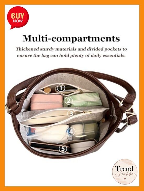 Convertible 4-in-1 Backpack Purse for Women PU Leather Tote Shoulder Crossbody
